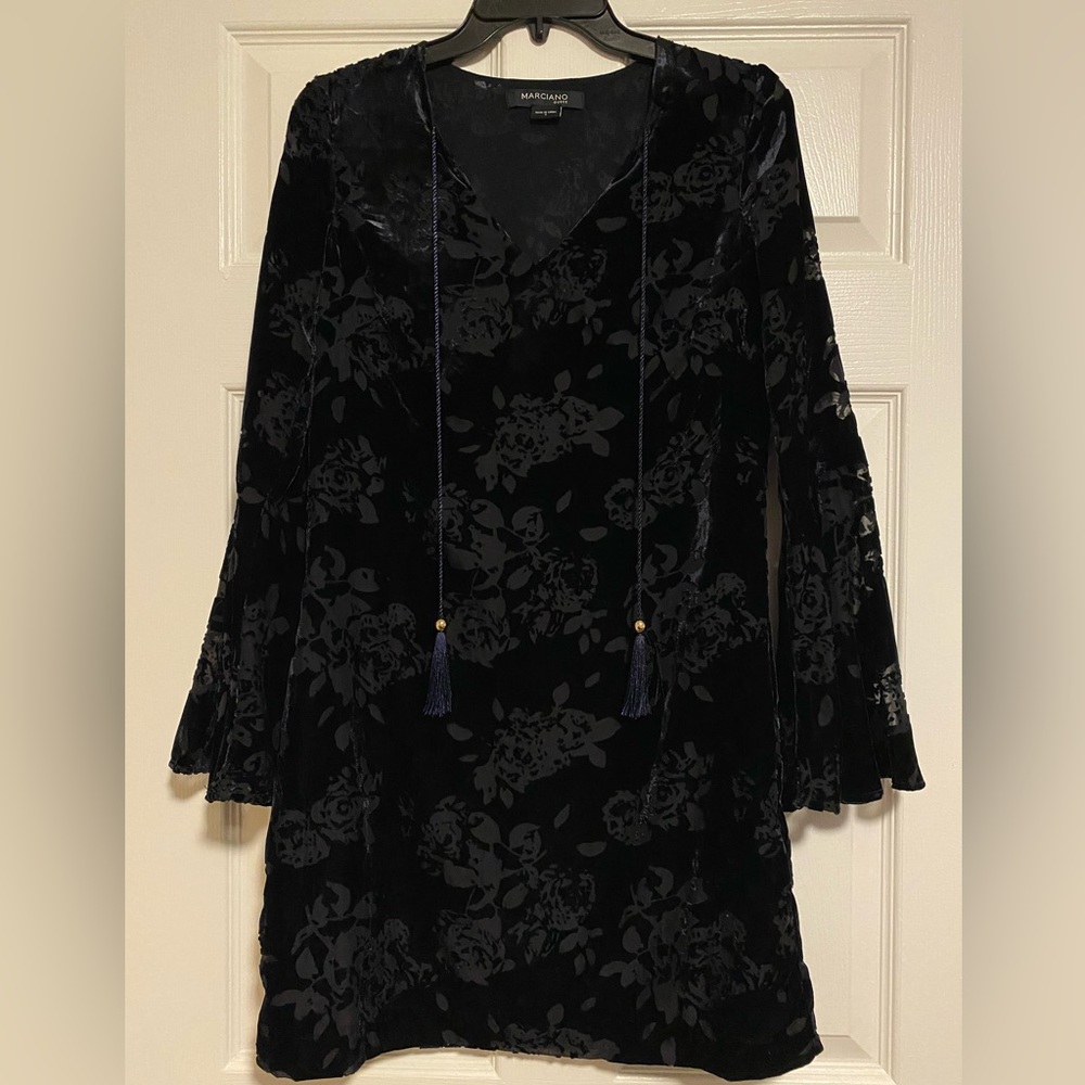 EUC Guess by Marciano black dress size 2